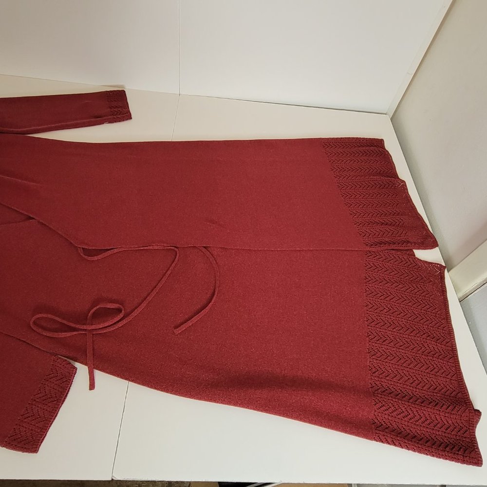 Banana Republic Womens Midi-Length Wrap Cardigan, Women's Size S - Picture 7 of 12